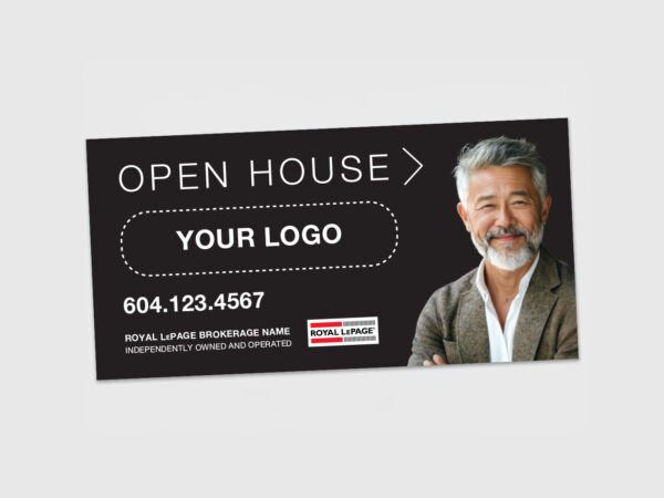 Royal LePage Sign: Directional Arrow #22