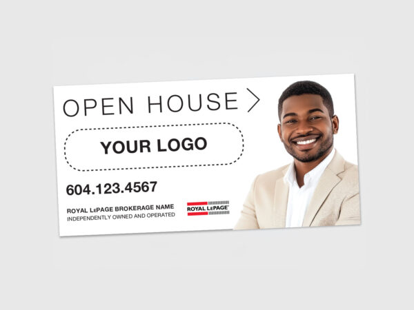 Royal LePage Sign: Directional Arrow #27