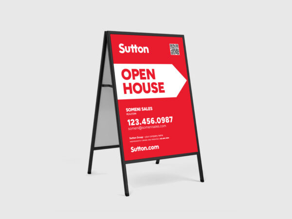 Sutton Sign: A-Frame Inserts #37