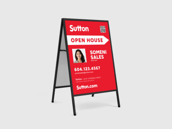 Sutton Sign: A-Frame Inserts #38