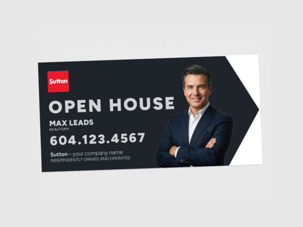 Sutton Sign: Directional Arrow #26