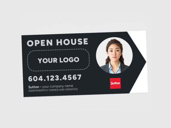 Sutton Sign: Directional Arrow #27