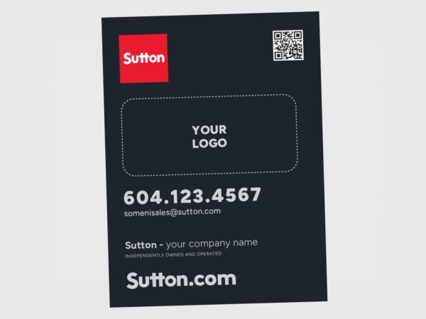 Sutton Sign: Vertical For Sale #12