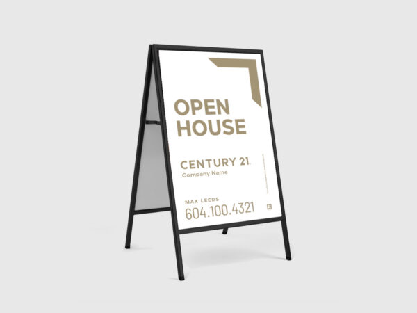 Century 21 Sign: A-Frame Inserts #46