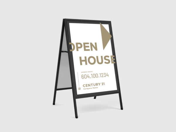 Century 21 Sign: A-Frame Inserts #47