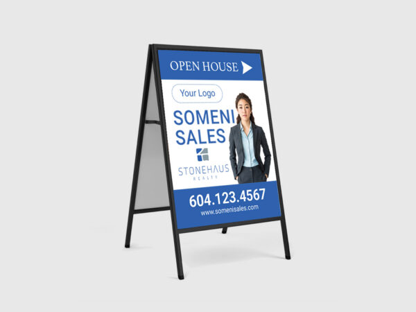 Stonehaus Realty Sign: A-Frame Inserts #09