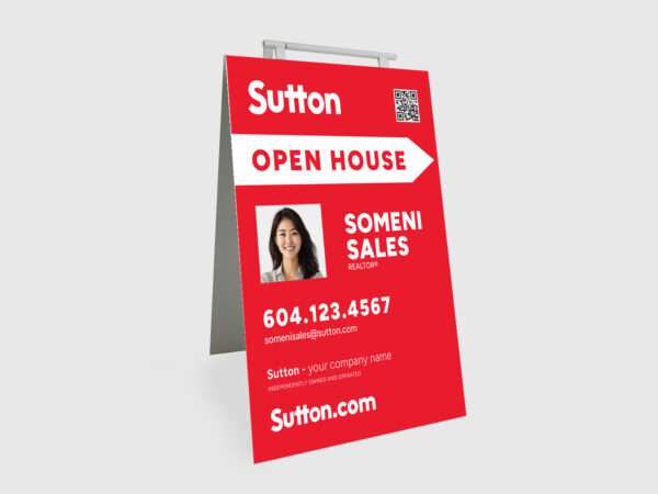 Sutton Sign: Sandwich Board #38