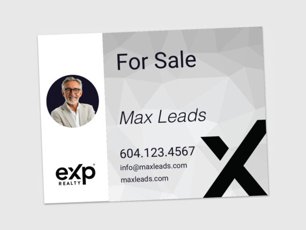 eXp Realty Sign: Horizontal For Sale #04