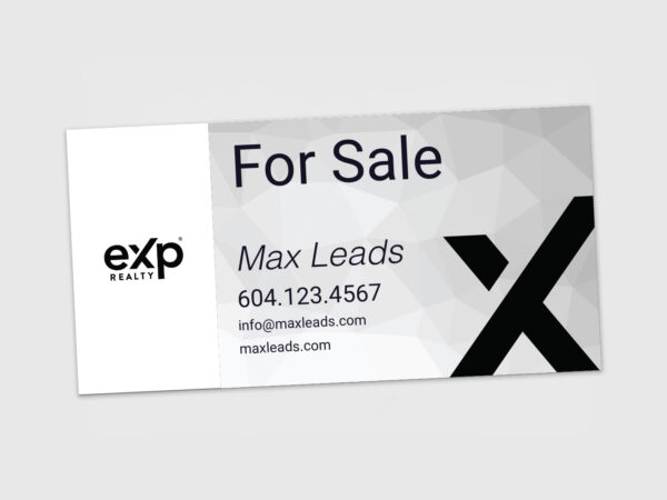 eXp Realty Sign: Strata #03