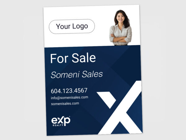 eXp Realty Sign: Vertical For Sale #06