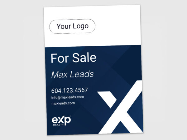 eXp Realty Sign: Vertical For Sale #07
