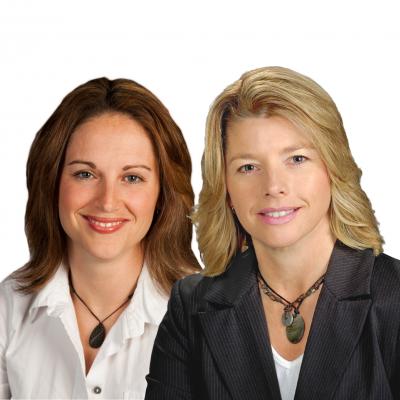 Colleen Fisher and Jennifer Clancey