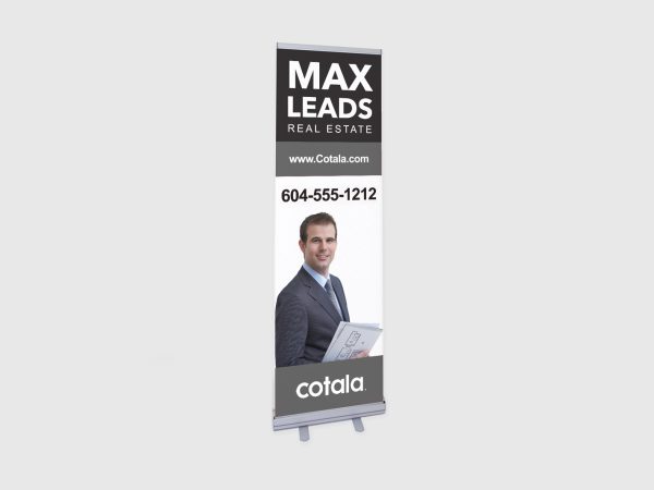 Standing Retractable Banner for Event Marketing