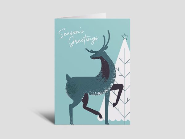 Greeting Card: Buck