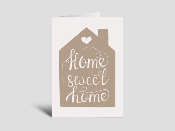 Home Anniversary Card: Home Sweet Home