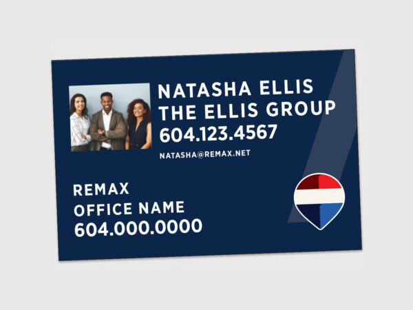 RE/MAX Sign: Horizontal For Sale #04