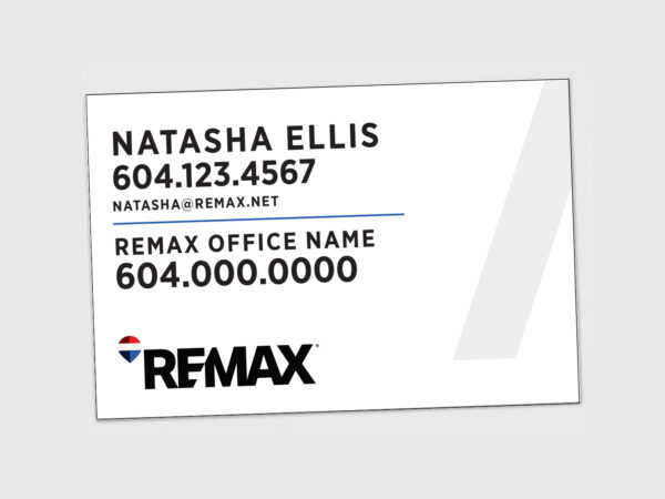 RE/MAX Sign: Horizontal For Sale #12