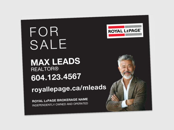 Royal LePage Sign: Horizontal For Sale #05