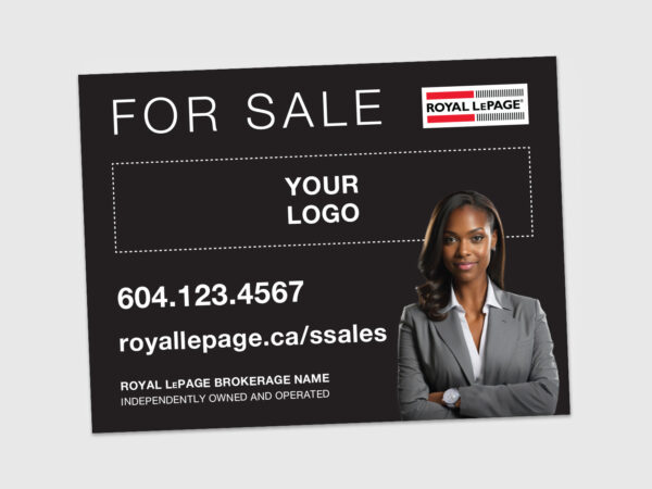 Royal LePage Sign: Horizontal For Sale #04