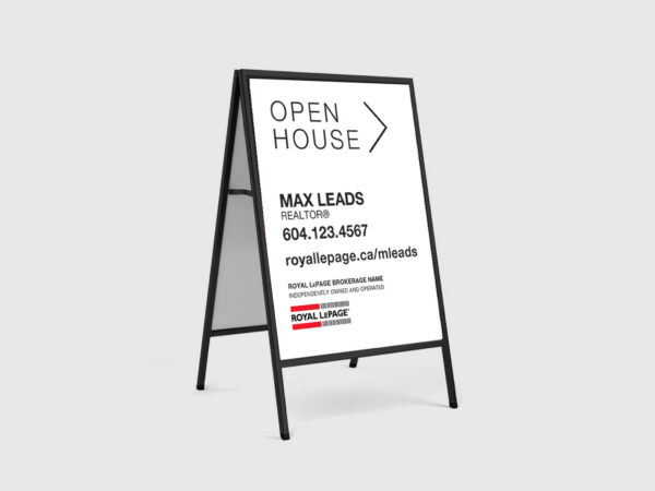 Royal LePage Sign: A-Frame Inserts #33