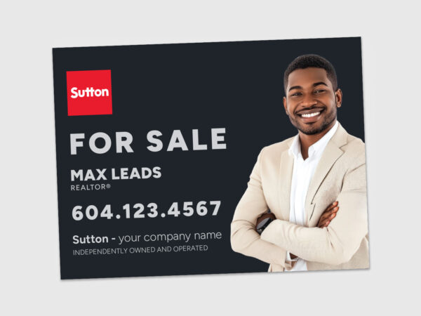 Sutton Sign: Horizontal For Sale #02