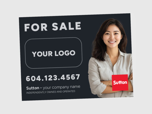 Sutton Sign: Horizontal For Sale #03