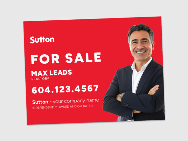 Sutton Sign: Horizontal For Sale #06