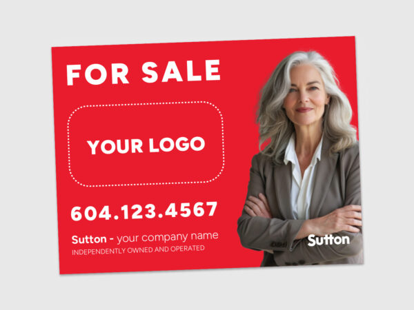 Sutton Sign: Horizontal For Sale #07