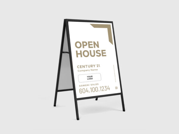 Century 21 Sign: A-Frame Inserts #50