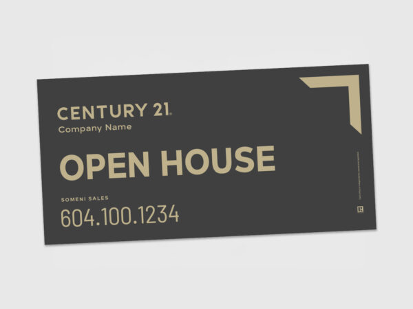 Century 21 Sign: Directional Arrow #28