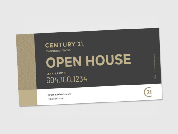 Century 21 Sign: Directional Arrow #29