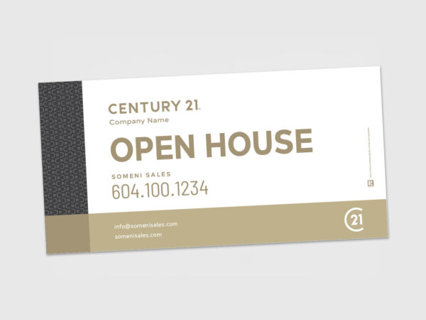 Century 21 Sign: Directional Arrow #36