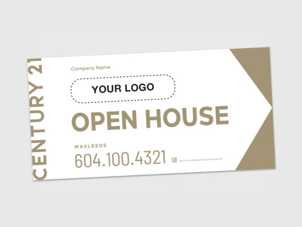 Century 21 Sign: Directional Arrow #37