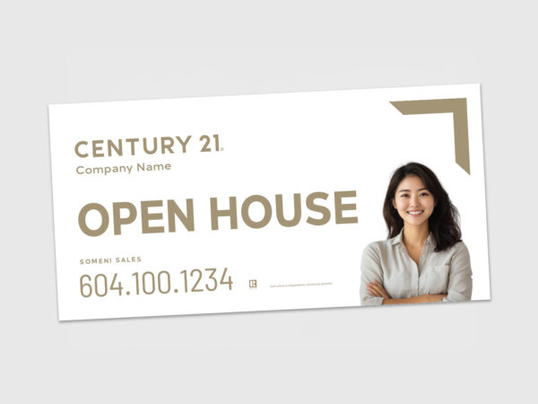 Century 21 Sign: Directional Arrow #40