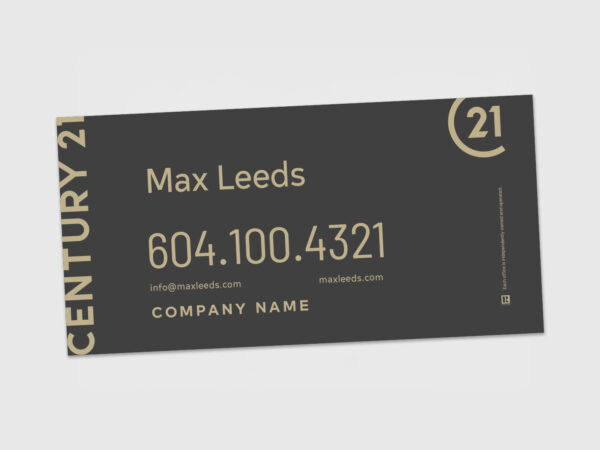 Century 21 Sign: Strata #01