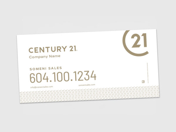 Century 21 Sign: Strata #08