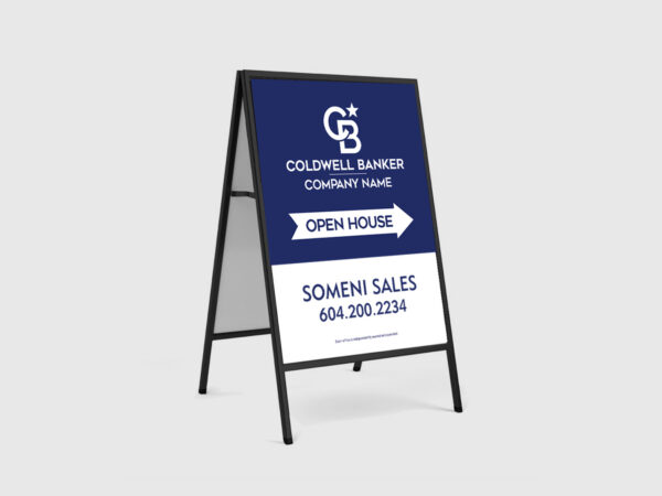 Coldwell Banker Sign: A-Frame Inserts #49