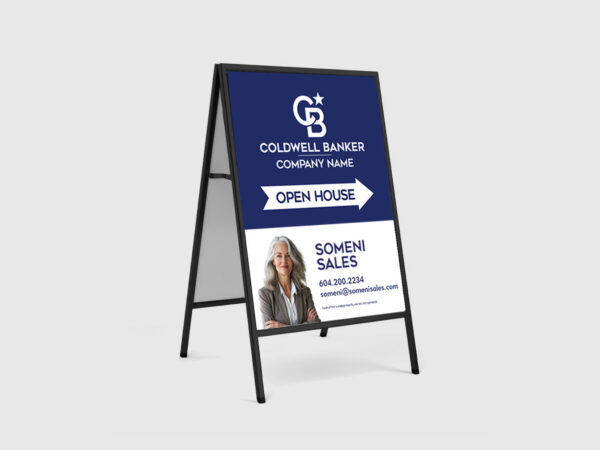 Coldwell Banker Sign: A-Frame Inserts #50