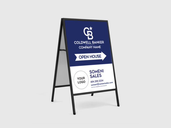 Coldwell Banker Sign: A-Frame Inserts #52