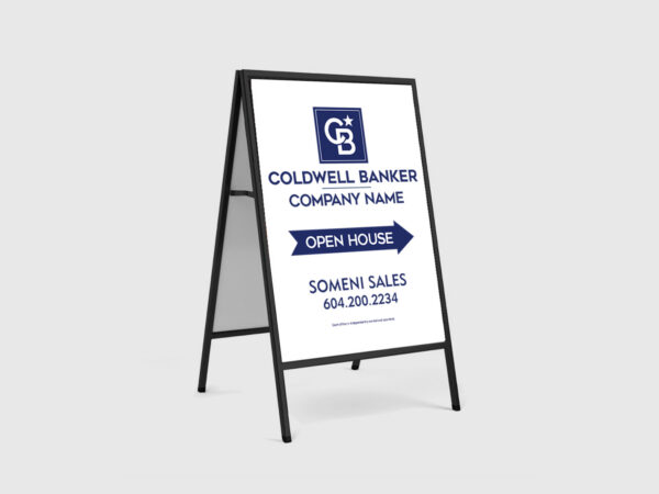 Coldwell Banker Sign: A-Frame Inserts #53