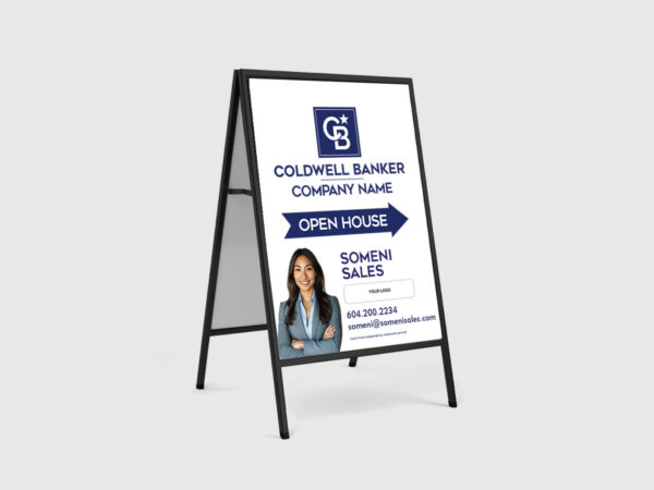 Coldwell Banker Sign: A-Frame Inserts #55