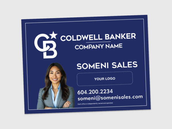 Coldwell Banker Sign: Horizontal For Sale #03