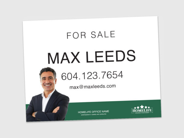 HomeLife Sign: Horizontal For Sale #02