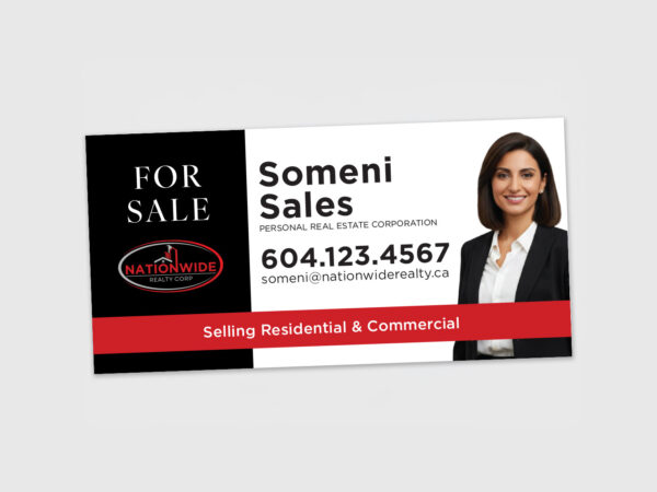 Nationwide Realty Corp. Sign: Strata #22