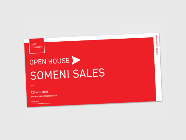 The Agency Sign: Directional Arrow #04