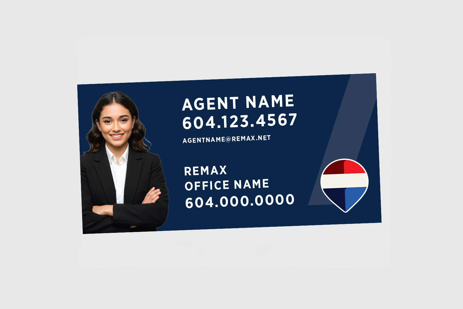 REMAX Strata Sign Blue