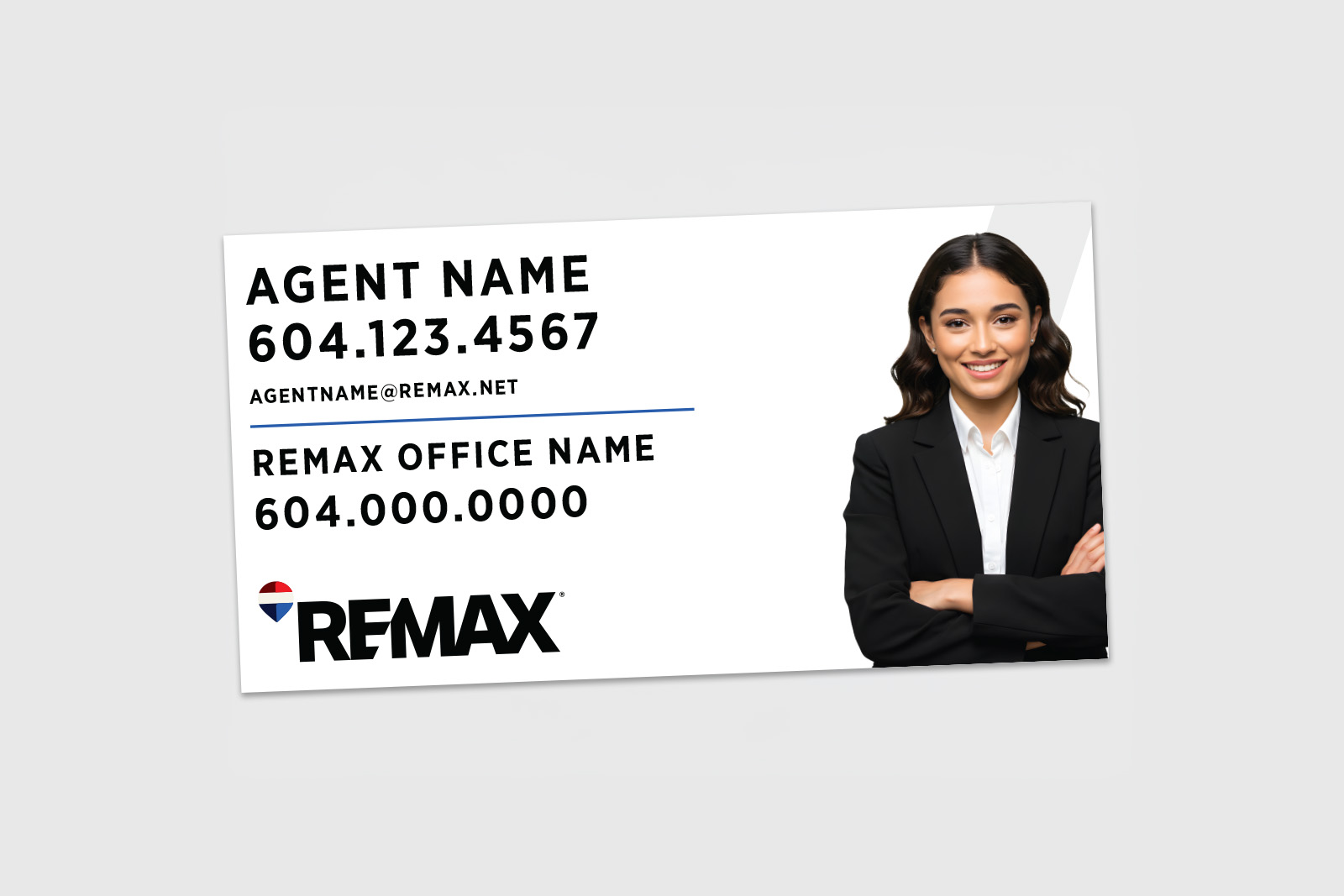 REMAX Strata Sign White