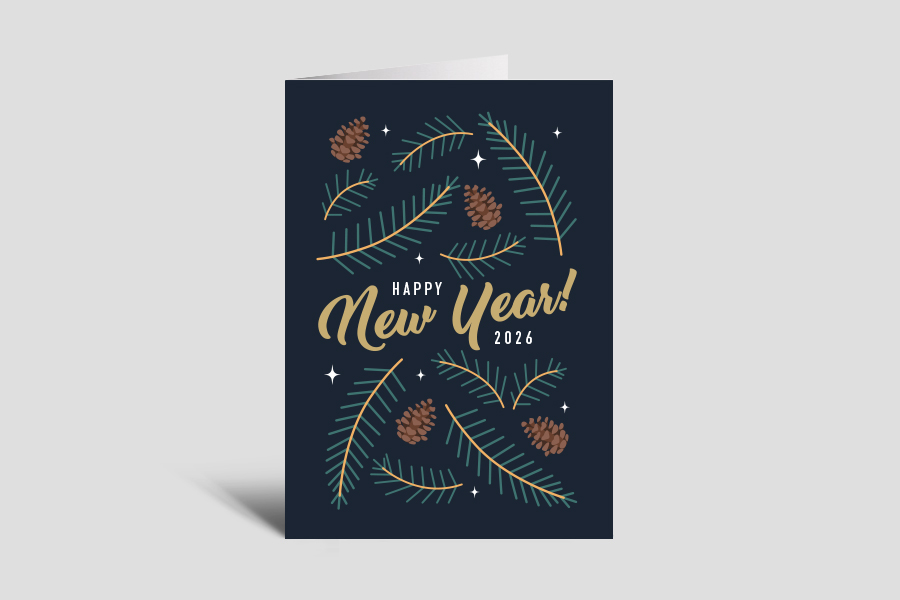 Greeting Card: Happy 2026