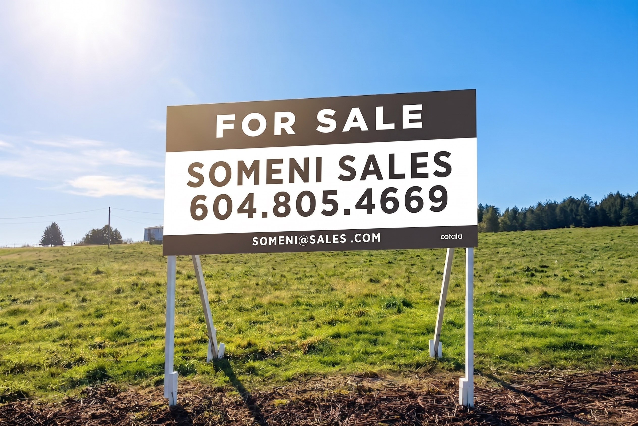 4 x 8 Real Estate Billboard Sign