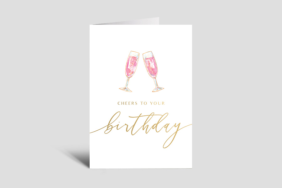 Birthday Card: Cheers